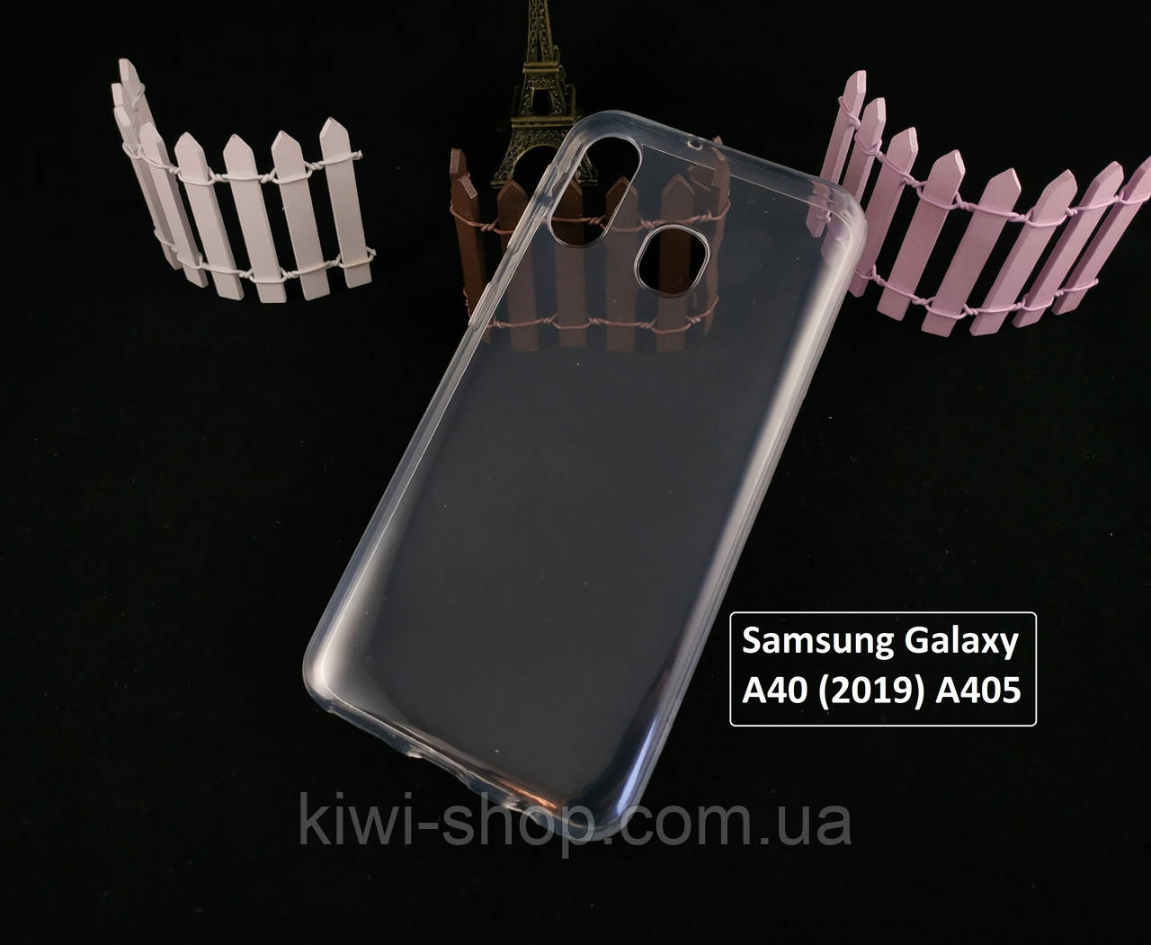 Силіконовий чохол бампер для Samsung Galaxy A40 (2019) A405, фото 1