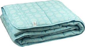 Літня ковдра  в бязі голд наповнювач вовна 200грм/м2 -двоспальна