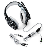 Ігрові навушники ONIKUMA K1-B з мікрофоном, чорний камуфляж, фото 2