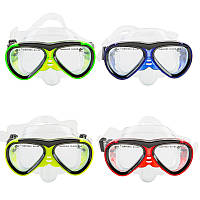 Маска для плавання Dolvor зелена