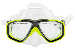 Маска для плавання Dolvor лимонна