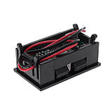 Вольтметр для авто (шкала цифра + вид батарї) + 2 USB для зарядки 2 Ампера, фото 4