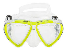 Маска для плавання Dolvor жовта