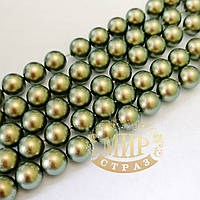 Жемчужная бусина Swarovski, цвет Iridescent Green Pearl, (выберите размер) 1 шт