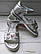 Босоніжки СКА R508330506S метелики Silver 25р, фото 3