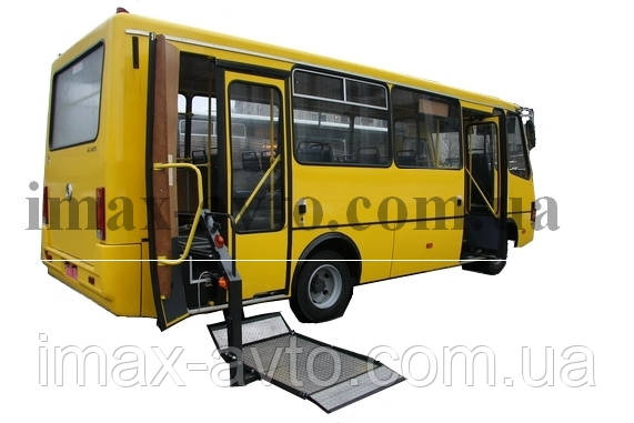 Переобладнання автобусів Еталон для перевезення людей з обмеженими можливостями