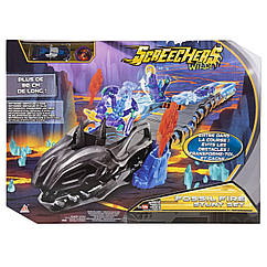 Скричер-траса і машинка "Фоссі Файр" Дикі Скричеры Screechers Wild Fossil Fire Stunt Set