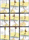Голки-гачок для люневільської тамбурної вишивки набір ручка + 3 голки YL-675, фото 4