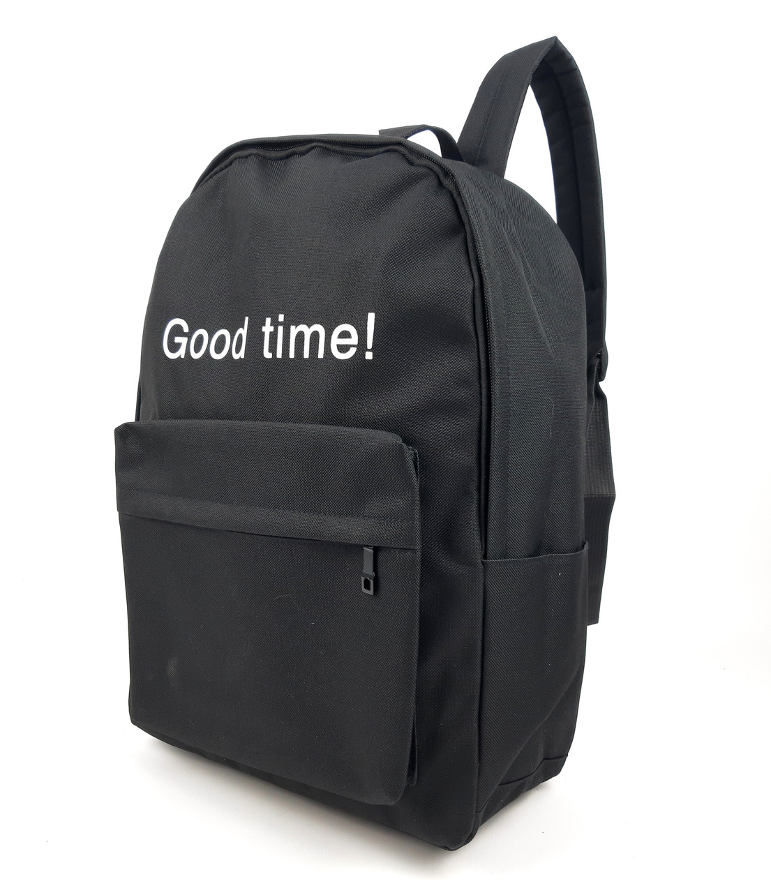 Рюкзак унісекс відмінної якості "Good Time" Чорний