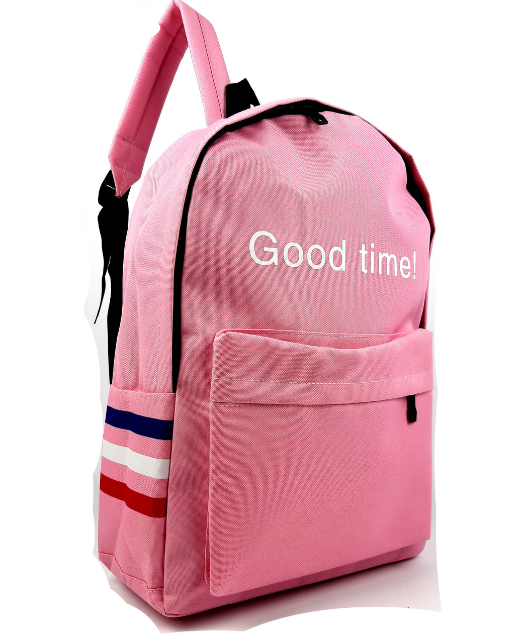 Жіночий рюкзак рожевий спортивного типу, відмінної якості "Good Time"