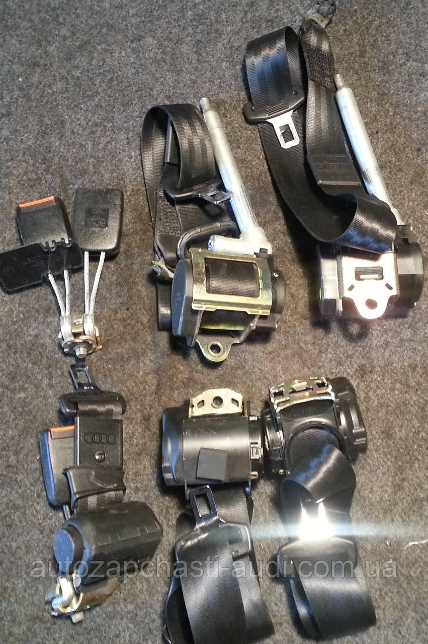 Ремені безпеки (чорні) Audi 100 A6 C4 91-97г, фото 1