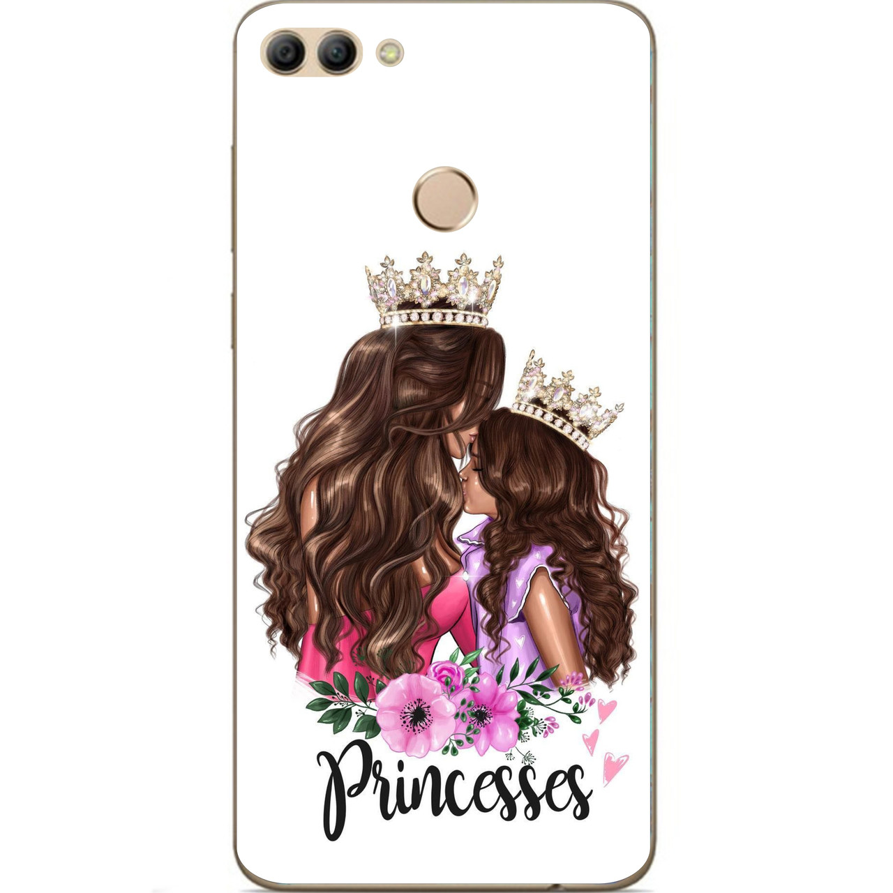 Силіконовий чохол з малюнком для Huawei Y9 2018 Принцеси, фото 1