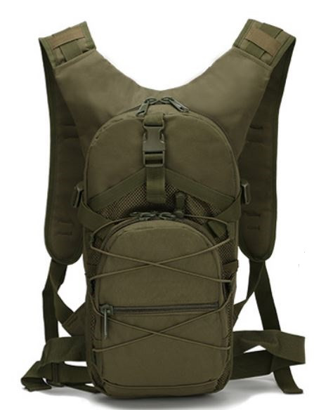 Тактичний велосипедний рюкзак TacticBag B10 зелений оливковий, 15 л, фото 1
