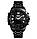 Skmei 1464 kompass pro чорний чоловічий спортивний годинник із компасом, фото 2