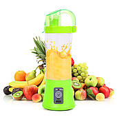 Кружка блендер Juice Cup Green акумуляторний портативний з поїлкою
