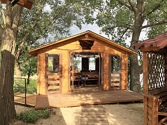 Строительство базы отдыха "Бухта Афины" в Кременчуге 49