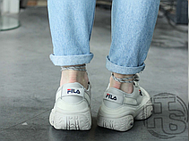 Жіночі кросівки Fila Concours Low 96 Beige, фото 6