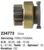 Бендикс стартера FORD RANGER, MAZDA BT-50