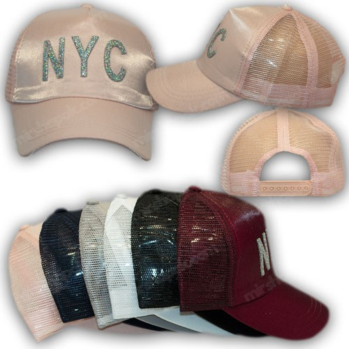 ОПТ Кепка с сеткой NYC, р. 54 (5шт/упаковка), фото 1