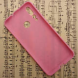 Силіконовий матовий чохол Candy для Huawei Nova 4 (Рожевий), фото 5