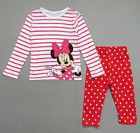 Піжама Minnie Mouse для дівчинки. 90, 120 см