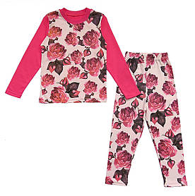 Піжама "Троянди" для дівчинки. 2, 3, 4 роки