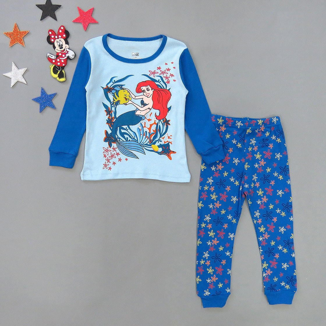 Піжама Ariel для дівчинки. 3 роки, фото 1