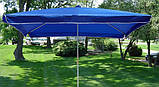 Парасолька торгова 3x3 м із клапаном , фото 2