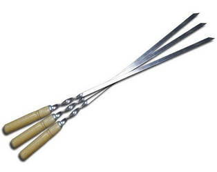 Шампур Stenson з дерев'яною ручкою 59 см (6 шт.)