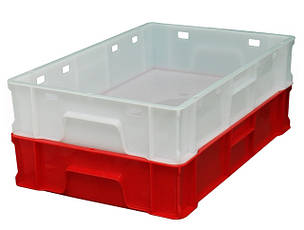 Ящики пластикові суцільні