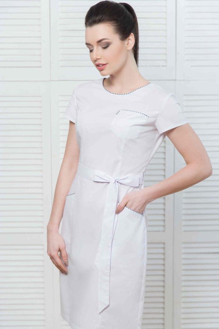 Женский Медицинский Халат Ирма - Халат для Косметолога — Купить ...