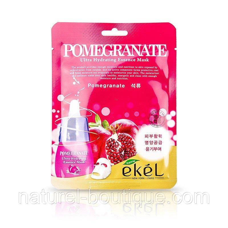 Тканинна маска Ekel Pomegranate з екстрактом граната