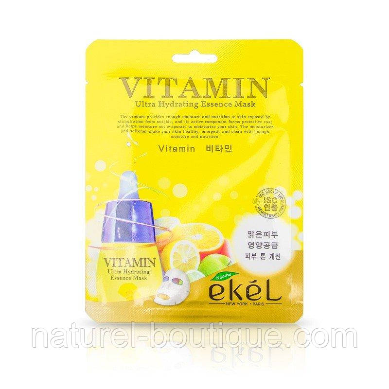 Тканинна маска Ekel Vitamin з комплексом вітамінів