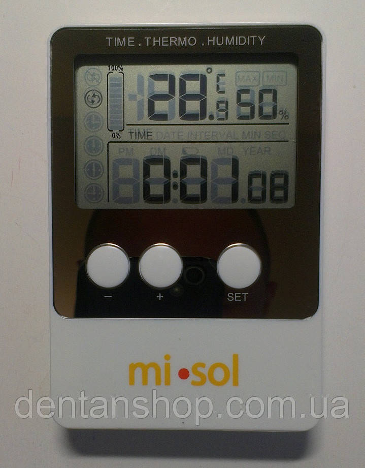 Регистратор температуры и влажности Misol DS102 (T: -40 °C to 60 °C; RH:1% - 99%) Память: 20736. Калибруется! - фото 3 - id-p961824863