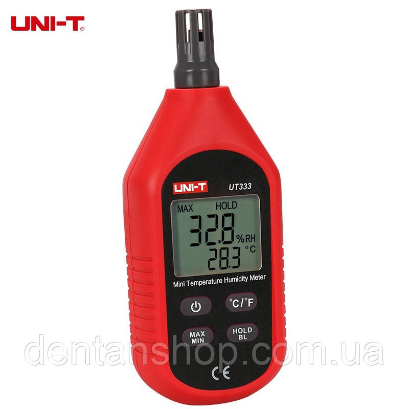 Цифровий термогігрометр UNI-T UT333 (RH: 0-100%; T:-10...+60 C), фото 1