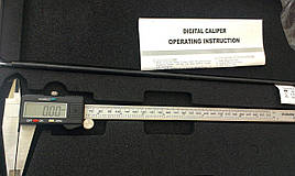 Штангенциркуль електронний VERNIER 300 (T304B. W-1230) металевий D — 300 мм, точність 0,01 мм, з бігунком