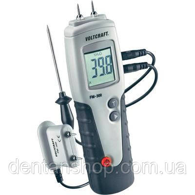 Влагомер древесины Voltcraft FM-300 (6-99%; -35...+80°C) с выносным датчиком температуры и влажности. Германия - фото 3 - id-p961825030