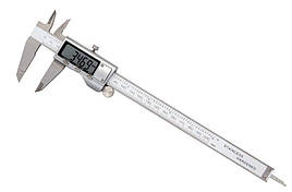 Штангенциркуль електронний VERNIER 200 (T304M. W-1220M) металевий D — 200 мм, точність 0,01 мм, з бігунком