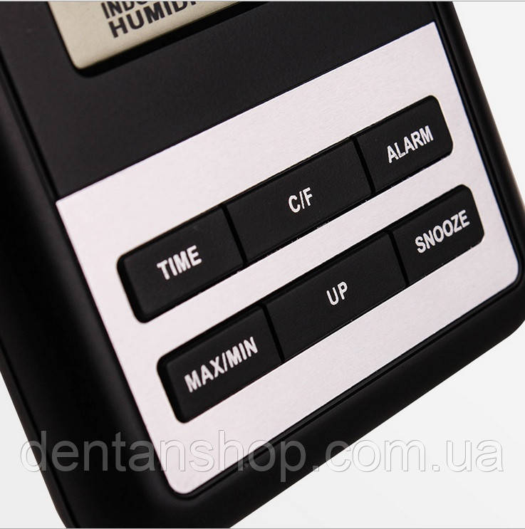 Цифровой термо-гигрометр Emate HTC-3 (термометр: -10 °C~+60 °C; гигрометр: 10%-99%), часы, будильник - фото 4 - id-p961825077