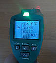 Пирометр Mastech MS6530T (-20 ... +350 °C) D:S: 12:1; EMS: 0.75; 0.85; 0.95. Температура та вологість повітря., фото 3