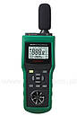 Mastech MS6300 5 в 1: шумомір, анемометр, термометр, люксметр і гігрометр, фото 4