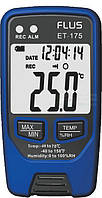 Регистратор температуры и влажности FLUS ET175 (-40°C~70°C; 0-100%) 32000 точек