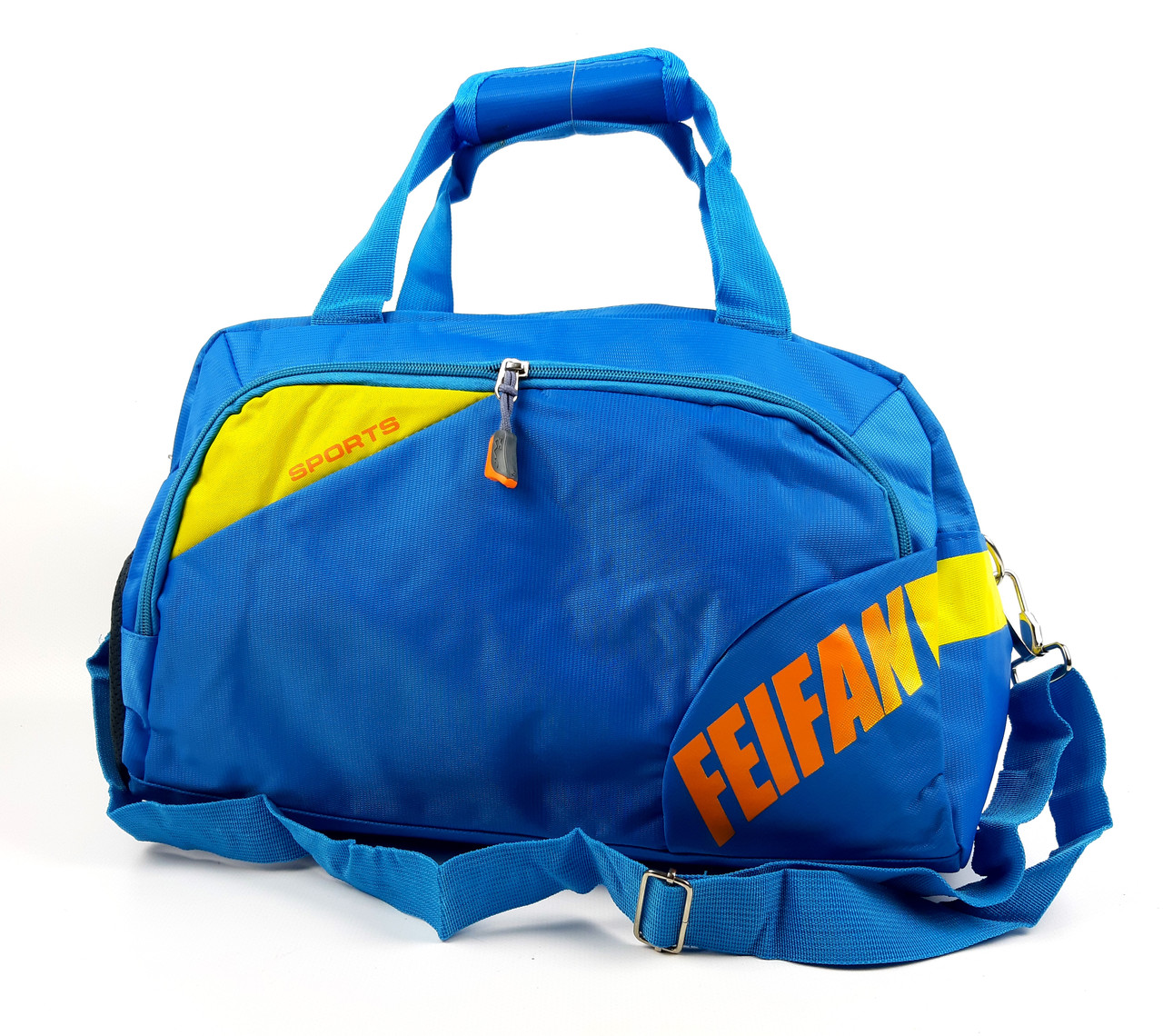 Середня спортивна\дорожна сумка блакитного кольору (18 літрів)