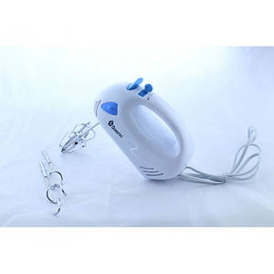 Ручний кухонний міксер Domotec MS 1355 7 швидкостей насадки