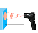 Пирометр Mestek IR01B (IR: -50 ... +550 °C) D:S: 12:1; EMS: 0.10-1.00, фото 2