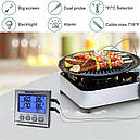 Термометр із двома щупами для м'яса, духовки ThermoPro TP17 (-10C до +300C) з таймером і магнітом, фото 4