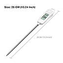 Цифровий термометр для м'яса, молока, овочів і т. д. KCASA KC-TP400 (від -50 до 300 ºC; ±1ºС), фото 9