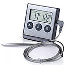 Термометр для м'яса KCASA TP-700 (-25C до +250 °C) з таймером і магнітом, кнопка увімкнення та вимкнення, фото 5