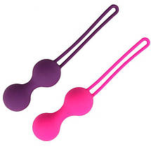 Жіночі вагінальні кульки кегеля вузькі Nova Kegel Balls кулі Кегеля для новачків, фото 3