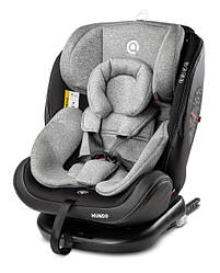 Дитяче автокрісло Caretero Mundo Isofix група 0-1-2-3 (0-36 кг) поворотне сидіння 360